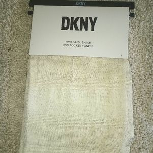 DKNY shoreline sheer curtains
